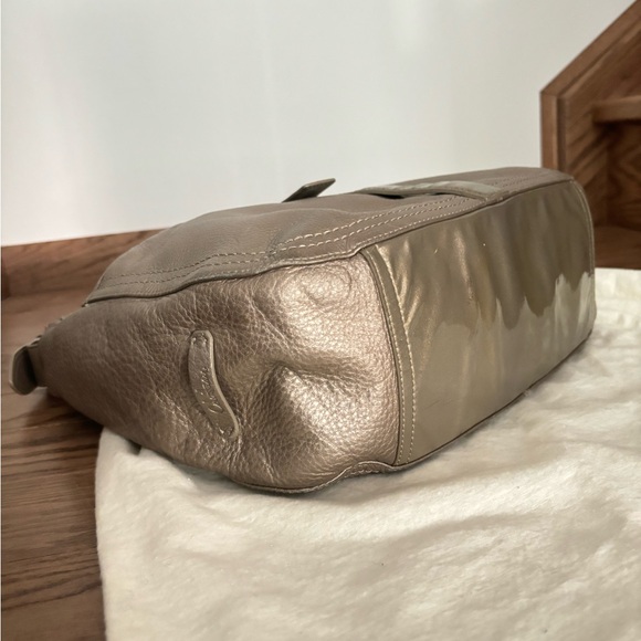 Cole Haan Metallic Hobo Shoulder Bag - Picture 12 of 14